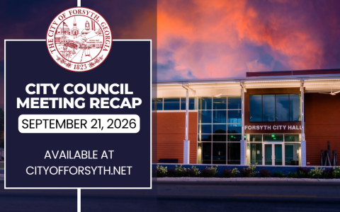 Graphic with City Seal and City Hall