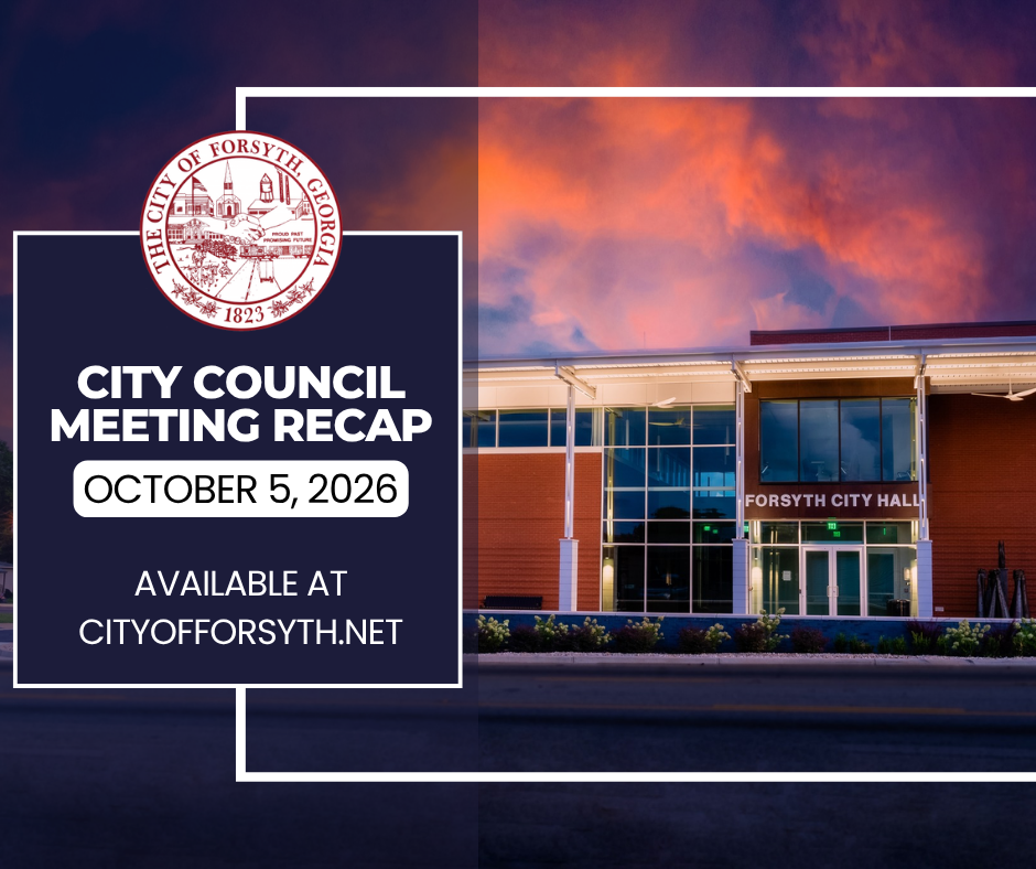 Graphic with City Seal and City Hall