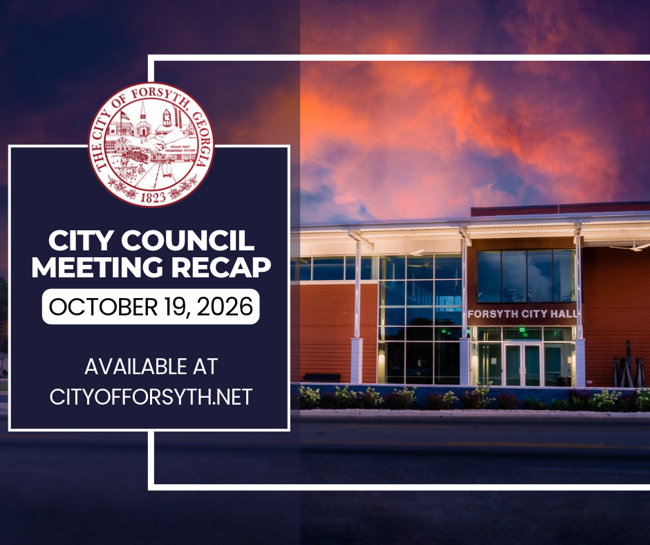 Graphic with City Seal and City Hall